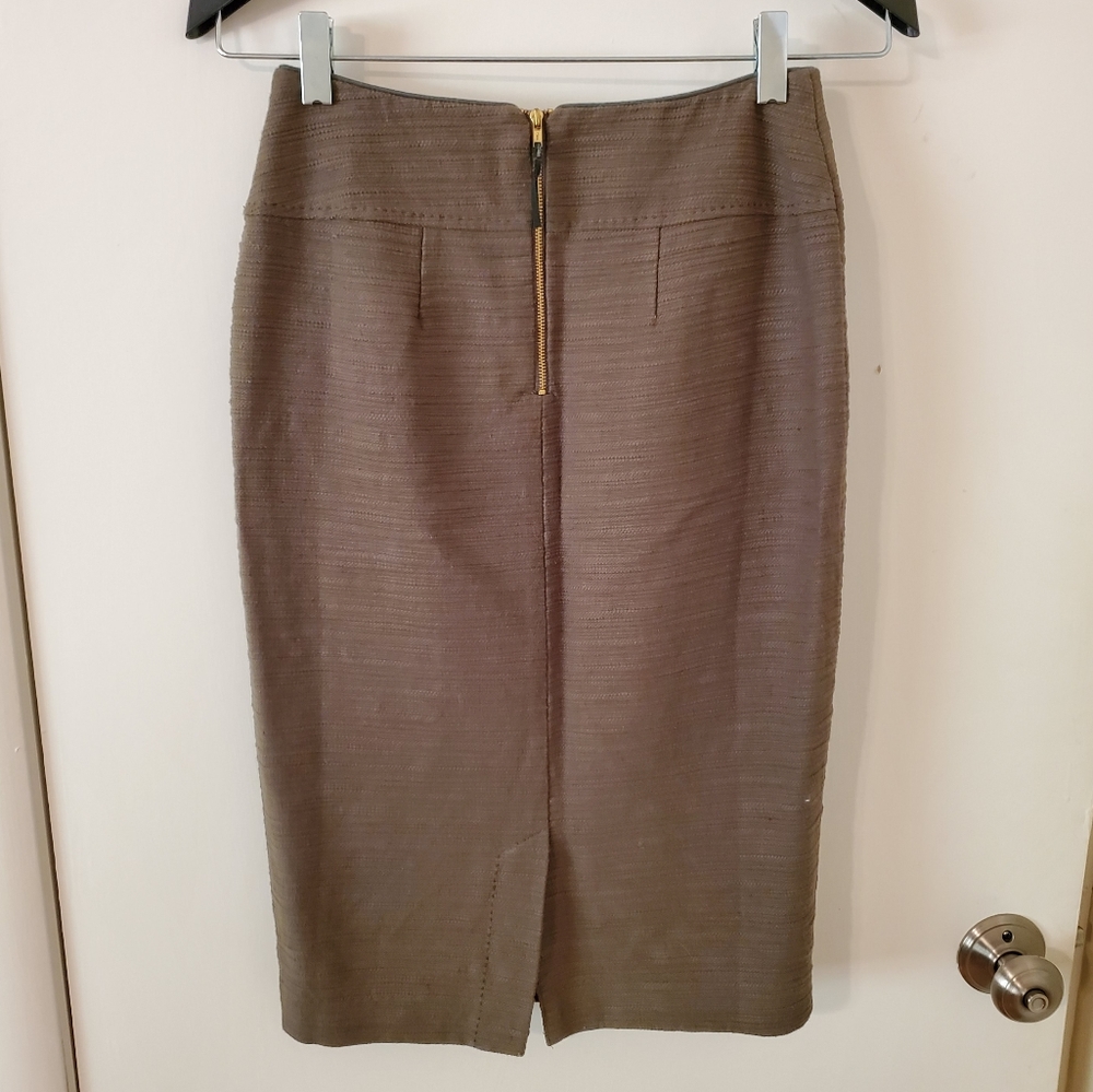 Anthropologie Moulinette Soeurs Green Pencil Skirt